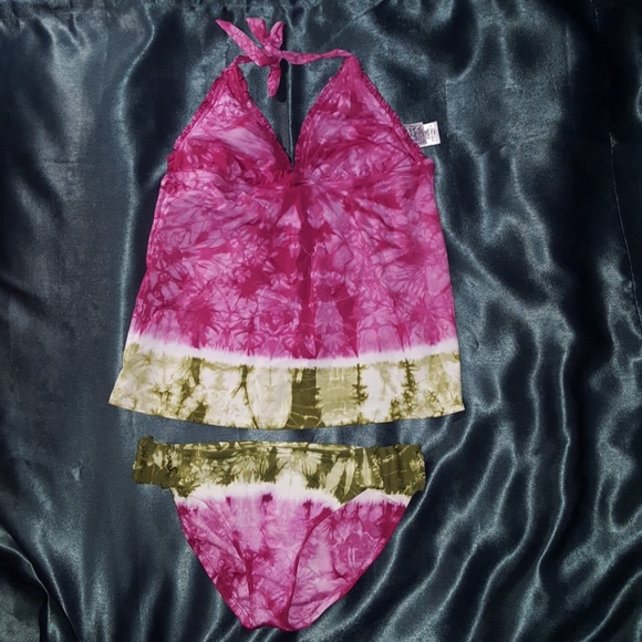 Lucky Brand Tie dyed 2 piece - Picture 2 of 5